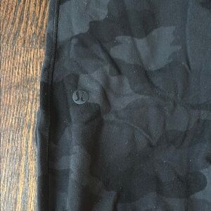 lululemon athletica Black Camo Track Pants